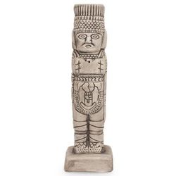 'Warrior from Tula' - Toltec Warrior Mexican Replica Ceramic Sculpture