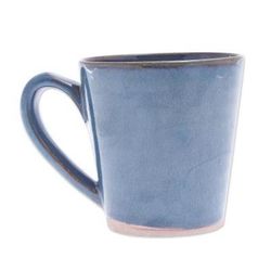 Blue Crush,'Artisan Crafted Blue Ceramic Mug from Thailand'