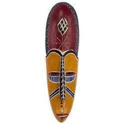 Kantanka,'Artisan Crafted Decorative Wood African Mask'