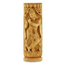 Hindu Romance,'Wood sculpture'