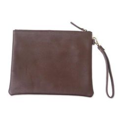 Espresso Simplicity,'Simple Leather Wristlet in Espresso from Java'