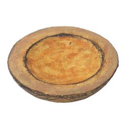 Brown Ewe Agbah,'Hand Crafted Aged Ceramic Catchall For Decorative Use Only'