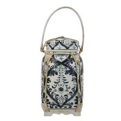 Exotic Sky,'Traditional Thai Blue and White Decorative Jar'