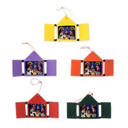 Retablos,'Christmas Ornaments Nativity Scene Set of 5 Handmade in Peru'