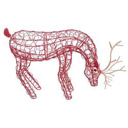 Eager to Please,'Wrought Iron Reindeer Holiday Decor'