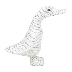 Mummy Duck,'Handcrafted Bamboo Root and Teak Wood Mummy Duck Figurine'