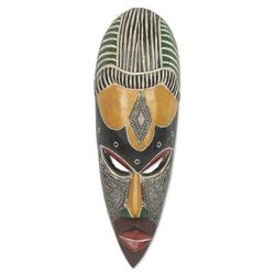 African wood mask, 'Obla Nuu'