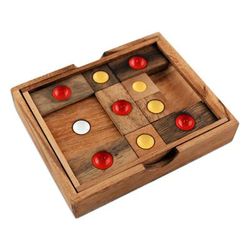 Escape,'Handmade Rain Tree Wood Puzzle from Thailand'