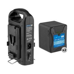 Watson Pro Cine High-Load 2-Battery Kit with Dual Charger (V-Mount) VM-148-HCS-R