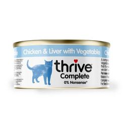 24x75g Chicken Breast & Chicken Liver thrive Complete Wet Cat Food