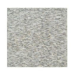 Hand Knotted Beige Modern and Contemporary with Wool Oriental Rug (6'2" x 6') - 6'2" x 6'