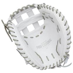 Easton Pro Collection Series 34" Fastpitch Softball Catcher's Mitt - Right Hand Throw White