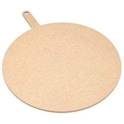 Epicurean 429-231801 23" Pizza Board w/ 18" Round Blade - Paper Composite, Natural, Composite Wood, Beige