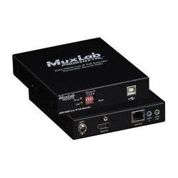 MuxLab Used UHD 4K KVM HDMI-over-IP PoE Extender Transmitter 500772-TX