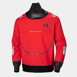 Helly Hansen Men's Aegir Race Offshore Smock Light Pro Top Red L