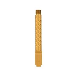 Ballistic Advantage Glock 17 Gen 5 9mm Luger Threaded Pistol Barrel 5.03 inch 1-10 Twist PVD Gold BAPSG175T3G