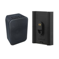 Bluesound PULSE FLEX 2i Wireless Speaker and Battery Pack Bundle (Matte Black / Black PULSE FLEX 2I + BP100 BUNDLE BLK