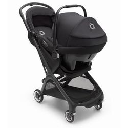 Bugaboo Butterfly + Turtle One Travel System - Black / Desert Taupe / Black