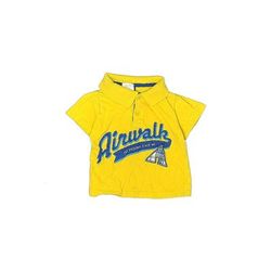 Airwalk Short Sleeve Polo Shirt: Yellow Tops - Size 18 Month
