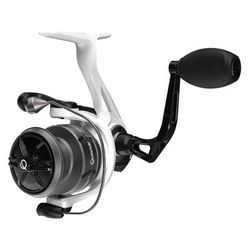 Quantum Accurist Spinning Reel SZ 15 Reel Changeable Righ/Left Retrieve Oversized Non-Slip Handle Knob and Continuous Anti-Reverse Clutch White