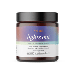 Lights Out Sleep THC Gummies