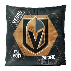 Golden Knights Velvet Reverse Pillow by NHL in Multi