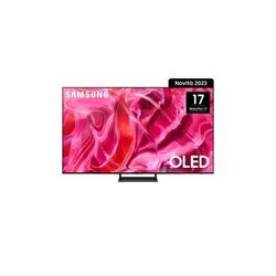 Samsung Series 9 TV QE77S90CATXZT OLED 4K, Smart TV 77" Processore Neural Quantum 4K, Dolby Atmos e OTS Lite, Titan Black 2023