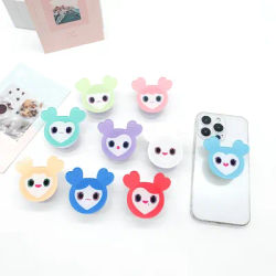 Kpop Twice Kawaii supporto per telefono estensibile HD Photo Cartoon Image supporto per cellulare in