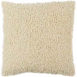 Lyall 20" Square Modern Pearl/Brick Red/Ash/Tan/Camel/Ivory Throw Pillow - Boutique Rugs