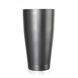 Barfly M37199BK 28 oz Diamond Lattice Stainless Bar Cocktail Shaker, Gun Metal Black, Black