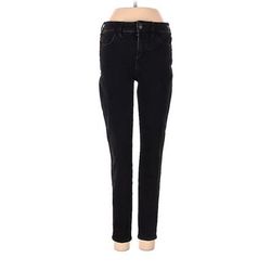 American Eagle Outfitters Jeans - High Rise: Black Bottoms - Women's Size 4
