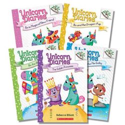 Unicorn Diaries Collection 1-8 (paperback) - by Rebecca Elliott