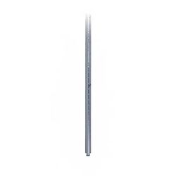 Advance Tabco ECP-74 74" Stationary Chrome Post, 74" Height, Silver