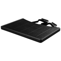 Carlisle 772503 17 5/8" Food Bar End Shelf - Polyethylene, Black