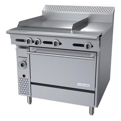 Garland C36-3-1C LP 36" Commercial Gas Range w/ Hot Top/Griddle & Convection Oven, Liquid Propane, Stainless Steel, Gas Type: LP
