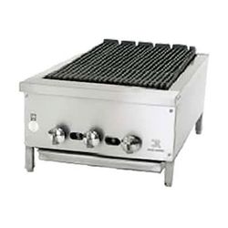 Jade Range JB-12 12" Gas Charbroiler w/ Cast Iron Grates, Natural Gas, Stainless Steel, Gas Type: NG