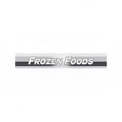True 883663 Frozen Foods Sign for GDM49F, Black | True Refrigeration