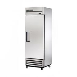 True TS-19F-FLX-HC 27" 1 Section Commercial Combo Refrigerator Freezer - Right Hinge Solid Door, Bottom Compressor, 115v, Silver | True Refrigeration
