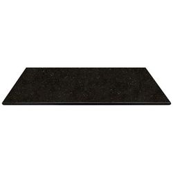 Art Marble G20630X48 30" x 48" Rectangular Granite Table Top - Indoor/Outdoor, Black Galaxy