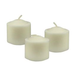 Sterno 40104 Votive Candle w/ 10 hr Burn Time - 1 5/16"H, Wax, CrÃ¨me, White
