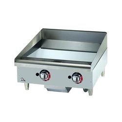 Star 624TCHSF Star-Max 24" Gas Commercial Griddle w/ Thermostatic Controls - 1" Chrome Plate, Convertible, Stainless Steel, Gas Type: Convertible