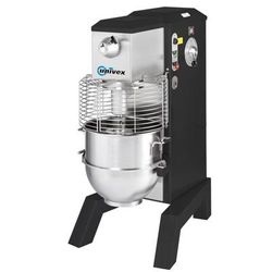 Univex SRM60+-BLK 60 qt Planetary Commercial Mixer - Floor Model, 3 HP, Black Beauty, 208-240v