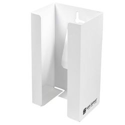 San Jamar G0802 4" Disposable Glove Dispenser, White