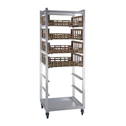 New Age 1316 26"W 8 Produce Crisper Rack w/ 10 3/4" Bottom Load Slides