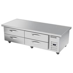 Beverage-Air WTFCS72HC-76 76" Hydrocarbon Series Chef Base Freezer w/ 4 Drawers - 115v, Stainless Steel