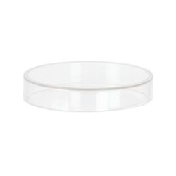 Cal-Mil 1851-4LID-12 4 1/4" Round Solid Lid for 1851-4 Mixology Jar, Clear