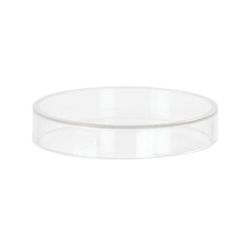 Cal-Mil 1851-5LID-12 4 1/4" Round Solid Lid for 1851-4 Mixology Jar, Clear