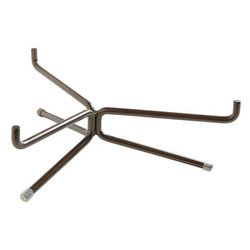 Cal-Mil 22014-4-84 Rectangular Riser Platter Stand - 13 1/4"L x 11 1/4"W x 4"H, Steel, Bronze