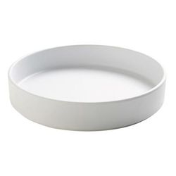 Cal-Mil 22017-8-15 8 1/4" Round Melamine Plate, White