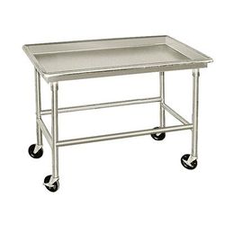 Advance Tabco SR-48 48" Sorting Table - 3" Raised Edge, 30" W, 16 ga 304 Stainless Steel